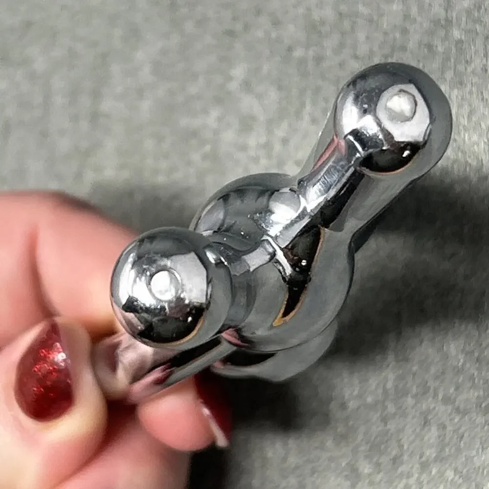 Umbra Buddy Chrome Bottle Opener Heavy Metal Meccha Chameleon Figure Barware